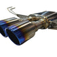 Injen 17-19 Honda Civic Type-R 3in SS Cat-Back Exhaust w/ Dual Burnt Titanium Tips