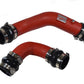 Injen 17-19 Honda Civic Type-R Aluminum Intercooler Piping Kit - Wrinkle Red