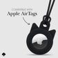kate spade new york Black Cat AirTag Keychain Case