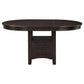 Lavon Espresso/Black 5-Piece Dining Set