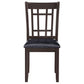 Lavon Espresso/Black 5-Piece Dining Set