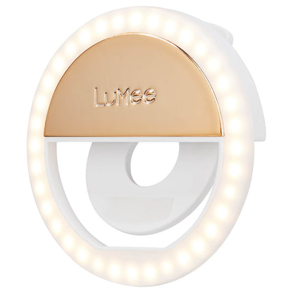 Clip on for better selfie lighting. color::Gold