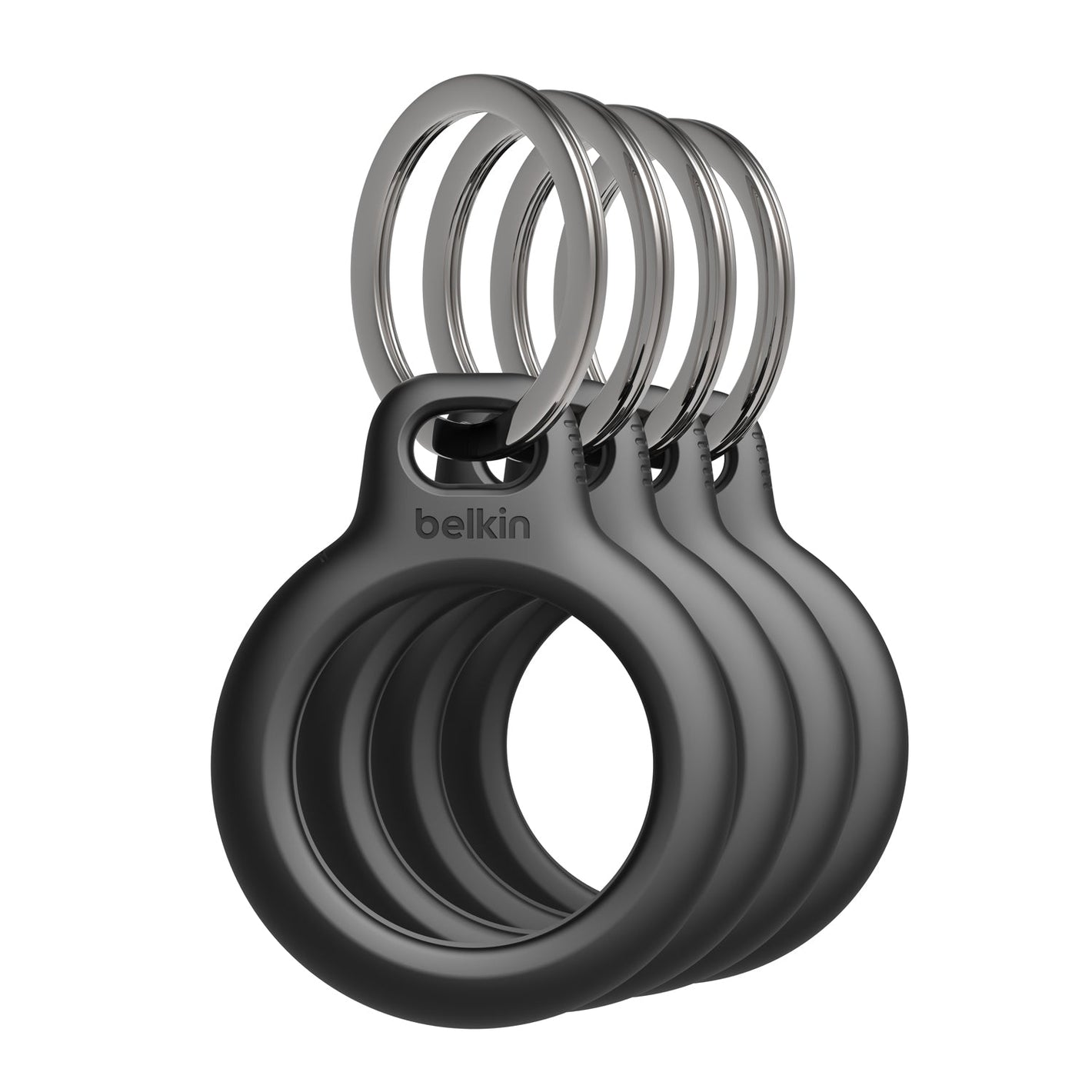 Belkin Secure Holder with Key Ring for AirTag 4-Pack