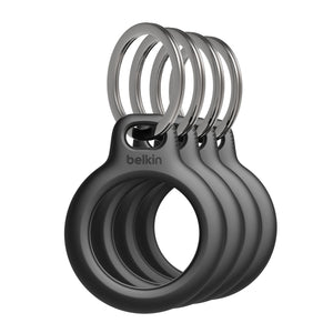 Belkin Secure Holder with Key Ring for AirTag 4-Pack