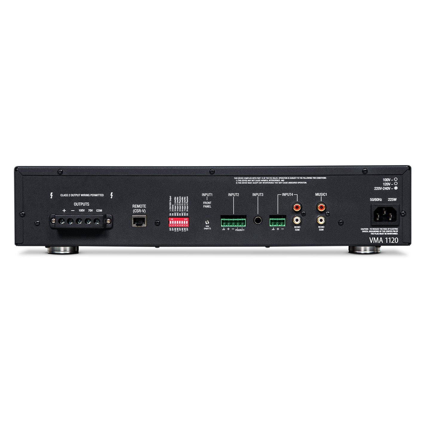 JBL VMA 1120 Value Series 5-Input Mixer Amplifier - 120 Watts