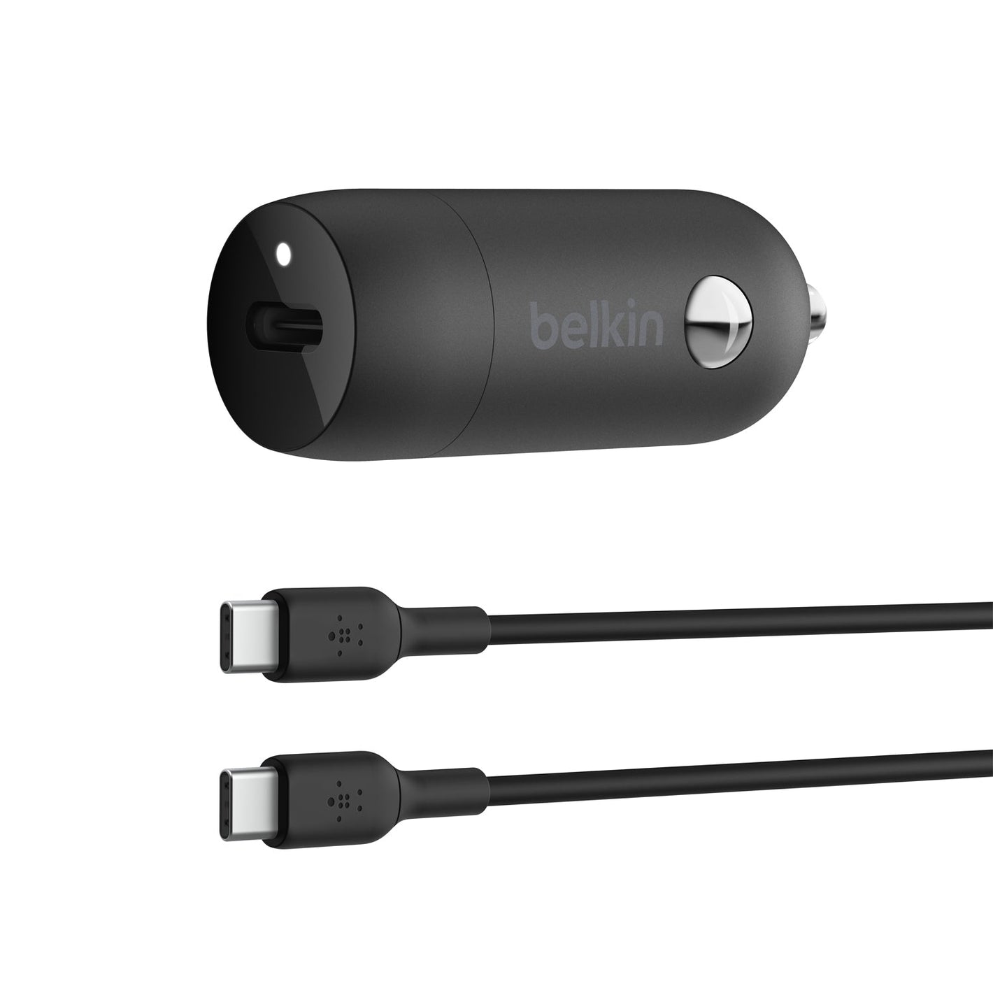 Belkin 30W USB-C Power Delivery PPS Car Charger  + C-C Cable