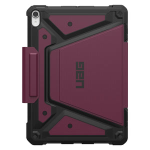 UAG Metropolis SE Folio Rugged Case iPad Air 11 2024 (6th Gen)/Air 5th Gen/Air 4th Gen Bordeaux
