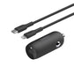 Belkin 30W USB-C Power Delivery PPS Car Charger + C-LTG Cable