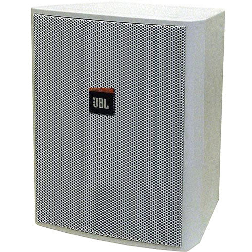 JBL Control 25AV-WH Two Way 5.25" Shielded Surface Mount Monitor (White)