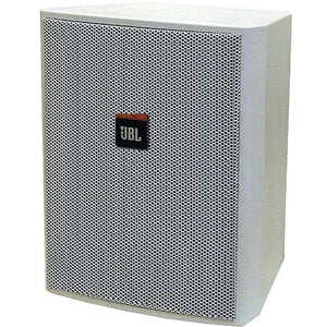 JBL Control 25AV-WH Two Way 5.25" Shielded Surface Mount Monitor (White)