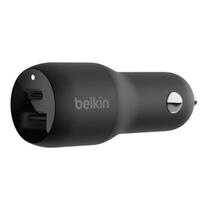 Belkin BOOSTCHARGE Car Charger Dual with PPS 37W