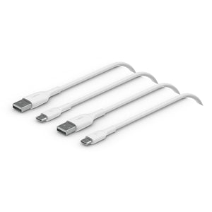 Belkin BoostCharge USB-C to USB-A Cable 1mt (2 Pack)