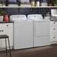 Ge Appliances GTD42EASJWW Ge® 7.2 Cu. Ft. Capacity Aluminized Alloy Drum Electric Dryer