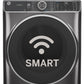 Ge Appliances GFD85ESPNDG Ge® 7.8 Cu. Ft. Capacity Smart Front Load Electric Dryer With Steam And Sanitize Cycle