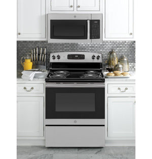 Ge Appliances JVM3160RFSS Ge® 1.6 Cu. Ft. Over-The-Range Microwave Oven