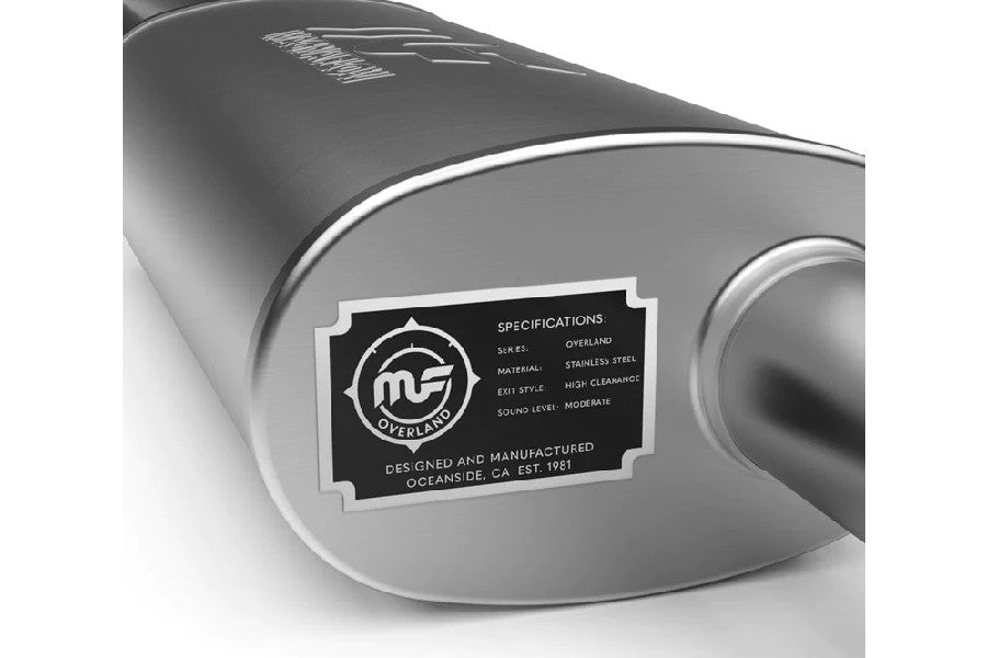 Jeep Wrangler JL 3.6L MagnaFlow Overland Series Cat-Back Performance Exhaust System