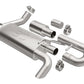 Jeep Wrangler JK MagnaFlow Overland Series Axle-Back Exhaust System