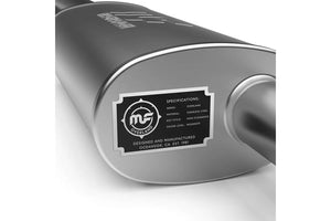 Jeep Wrangler JK MagnaFlow Overland Series Axle-Back Exhaust System