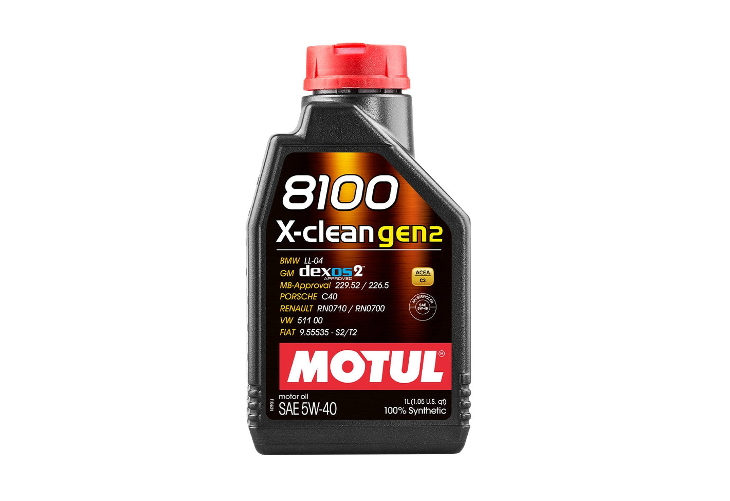 Motul 8100 X-Clean Gen2 5W-40