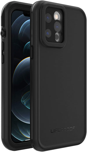 LifeProof FRE SERIES Waterproof Case for Apple iPhone 12 Pro Max - Black (New)