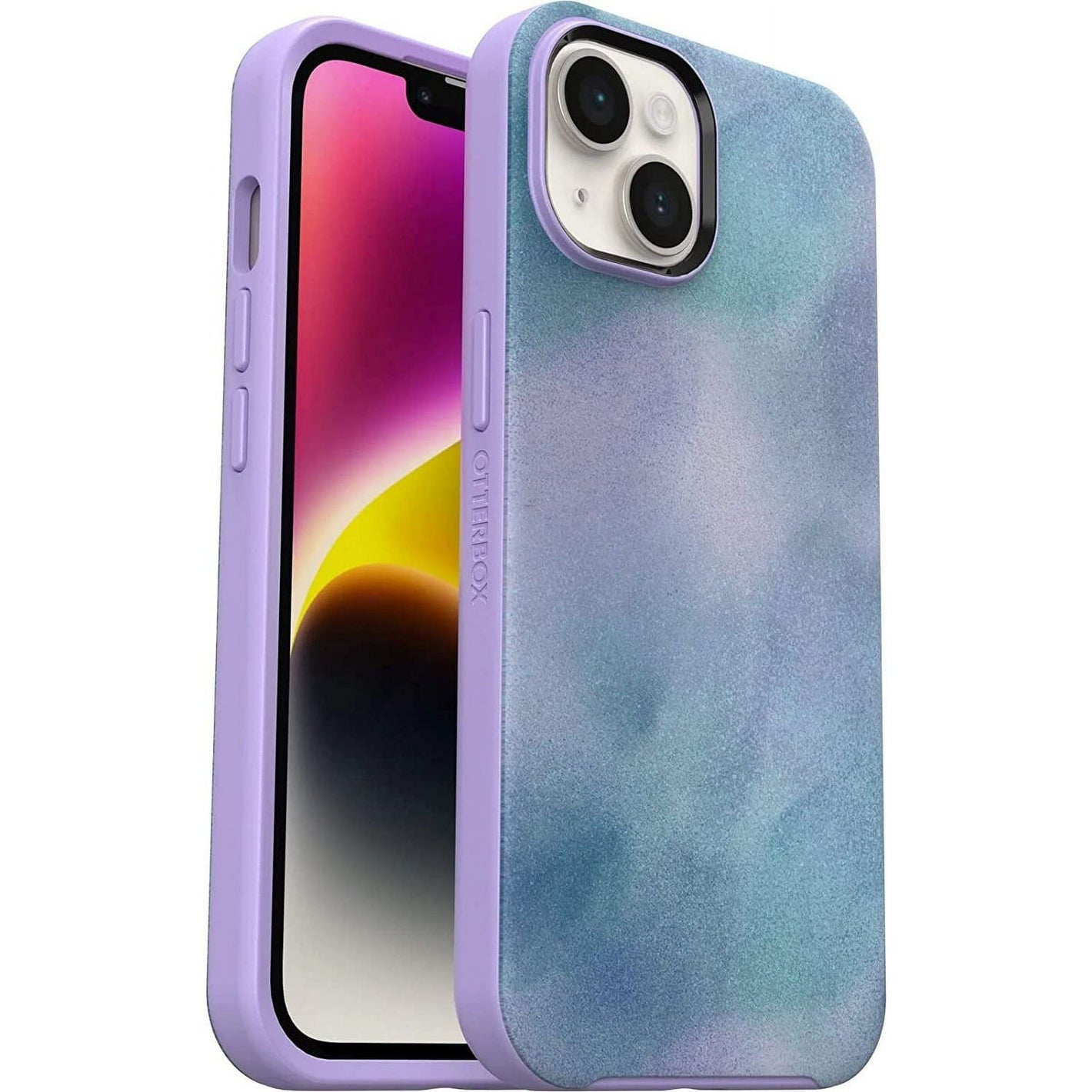 OtterBox SYMMETRY SERIES+ Case for iPhone 14 & 13 - Petrichor Mist (Purple) (New)