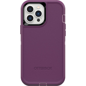 OtterBox DEFENDER SERIES Case & Holster for Apple iPhone 13 Pro - Happy Purple (New)