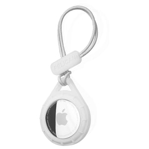 AirTag Protector Keychain Case Clear Close Up