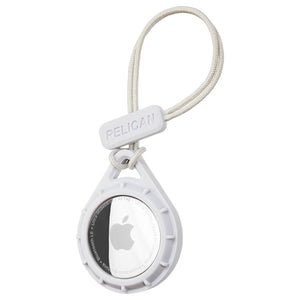 AirTag Protector Keychain Case Fog Close Up