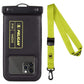 Pelican Marine Waterproof Floating Pouch (Black/Hi Vis Yellow)- Phone Pouch