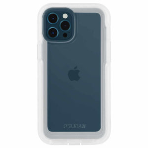 iPhone 12 Pro Max Marine Active Clear Phone Case with built in waterproof functionality