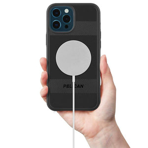 Pelican Protector (Works with MagSafe) Case for iPhone 13 Pro Max Devices - Black