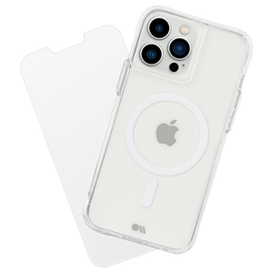 Pelican Protection Pack (Works with MagSafe) Case for iPhone 13 Pro Devices - Clear