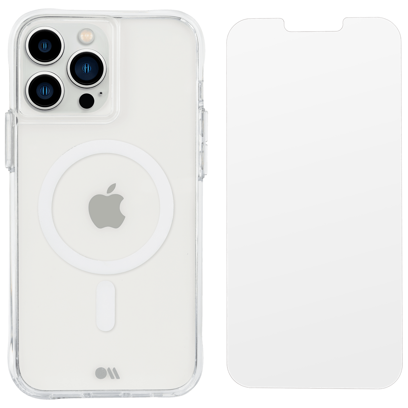 Pelican Protection Pack (Works with MagSafe) Case for iPhone 13 Pro Devices - Clear