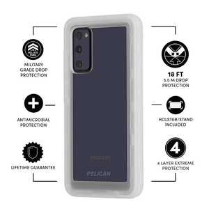 Pelican Voyager for Galaxy S20 FE 5G Devices - Clear