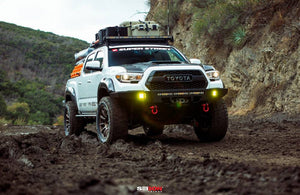 Seibon Carbon Fiber Front Fender Flares - 2023-2016 Toyota Tacoma (FLR18TYTA-F)