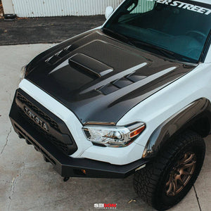 Seibon TS-Style Carbon Fiber Hood  - 2023-2016 Toyota Tacoma (HD18TYTA-TS)