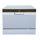 SPT - 21 in. Silver Portable Countertop 120-Volt Dishwasher with 7 Cycles with 6 Place Settings Capacity - SD-2224DSA