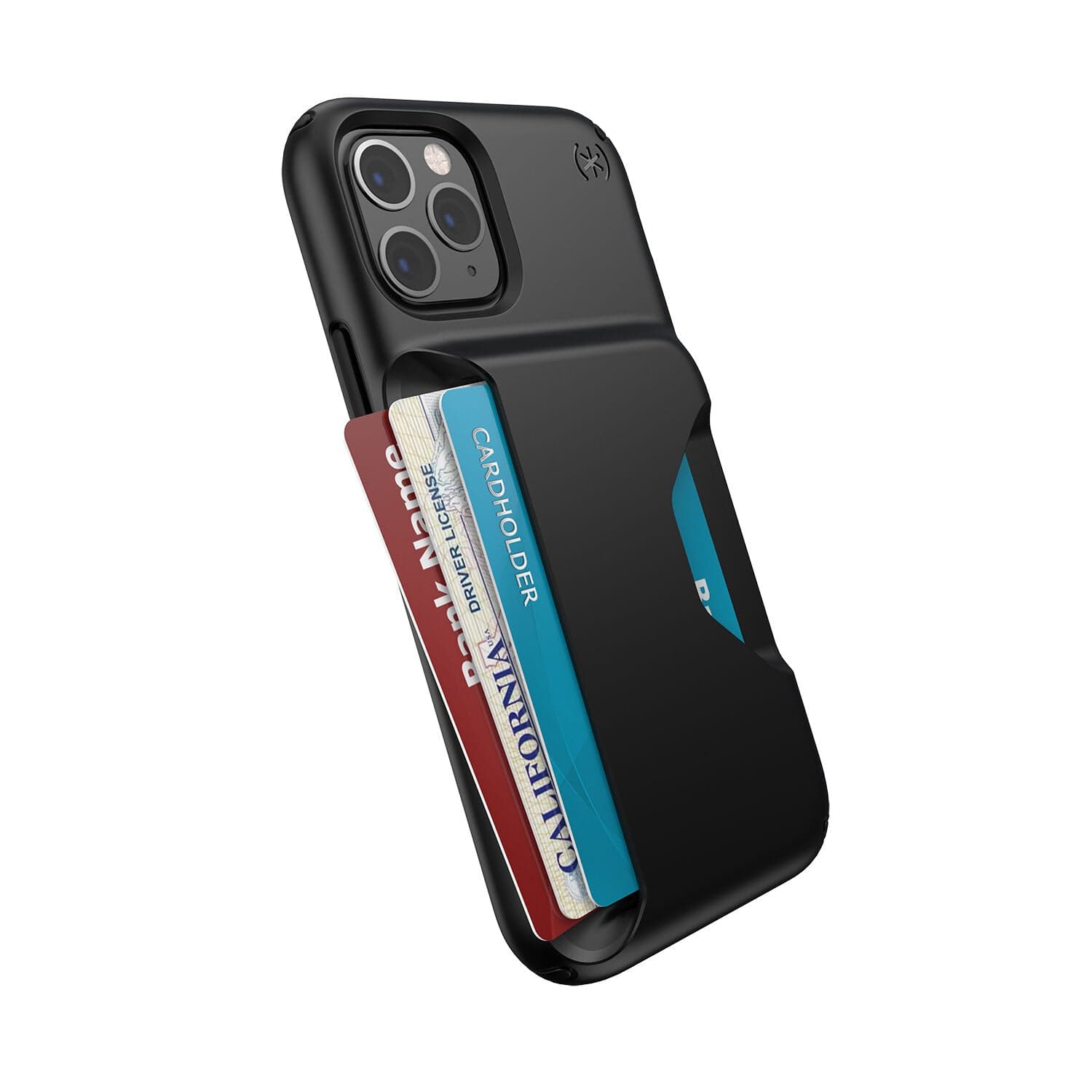 Speck iPhone 11 Pro Black/Black Presidio Wallet iPhone 11 Pro Cases Phone Case