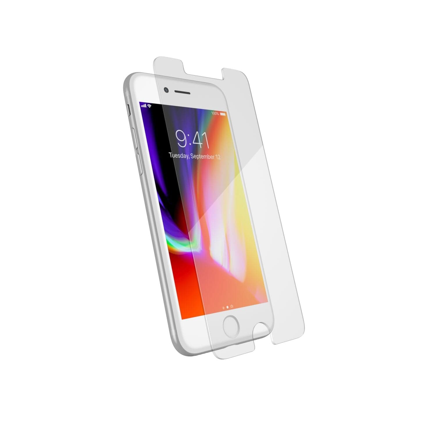 Speck iPhone SE/iPhone 8 Clear ShieldView Glass iPhone SE (2020) / iPhone 8 Screen Protector Phone Case
