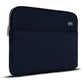Three quarter view of the front of the sleeve#color_coastal-blue-white
