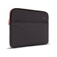Three quarter view of the front of the sleeve#color_city-grey-rose-gold-pink