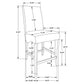 Stanton Black/Gray 5-Piece Dining Set