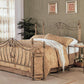 Sydney Queen Bed Antique Brushed Gold