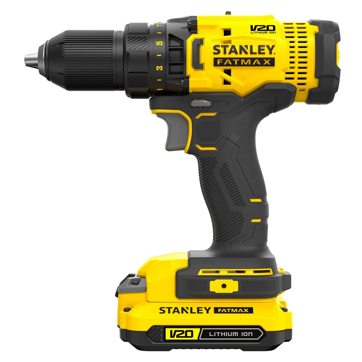 Stanley SFMCD700C2K 1.5Ah V20 Drill Driver