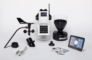 Wireless Vantage Pro2 with 24-Hour Fan-Aspirated Radiation Shield and WeatherLink Console - SKU 6253, 6253M
