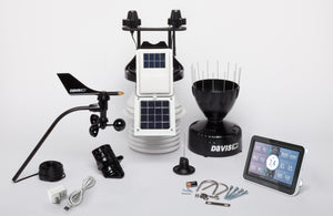 Wireless Vantage Pro2 Plus with 24-Hour Fan Aspirated Radiation Shield and WeatherLink Console - SKU 6263, 6263M