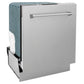 ZLINE 24 in. Top Control Dishwasher with Stainless Steel Panel and Traditional Style Handle, 52dBa (DW-304-H-24)