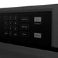 ZLINE Autograph Edition 30 in. Professional True Convection Single Wall Oven with Air Fry and Self Clean in Black Stainless Steel with Polished Gold Handle (WASBZ-30-G)