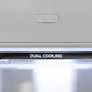 ZLINE Autograph Edition 30 in. 16.1 cu. ft. Panel Ready Built-In Bottom Freezer Refrigerator with Water Dispenser and Ice Maker with Polished Gold Accents (RBIVZ-30-G)