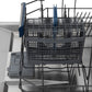 ZLINE Autograph Edition 24 in. 3rd Rack Top Control Tall Tub Dishwasher in Stainless Steel with Polished Gold Handle, 51dBa (DWVZ-304-24-G)